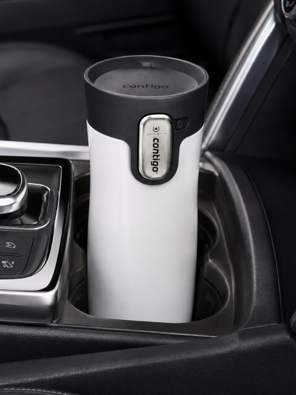 Contigo West Loop 3.0 Stainless Steel Mug Autoseal 20oz Salted Frosted Pearl